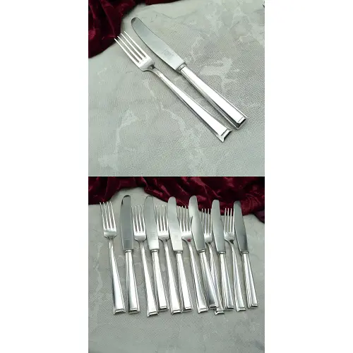 Bruckmann 665 Schwaben Dessertbesteck 6 Personen 90 versilbert