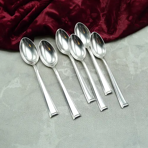 Bruckmann 665 Schwaben 6 Kaffeelöffel 90 versilbert