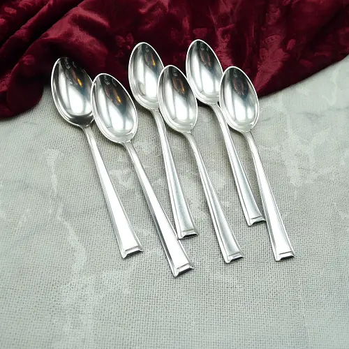 Bruckmann 665 Schwaben 6 Kaffeelöffel 90 versilbert