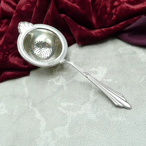 WMF 900 Fächer Teesieb versilbert