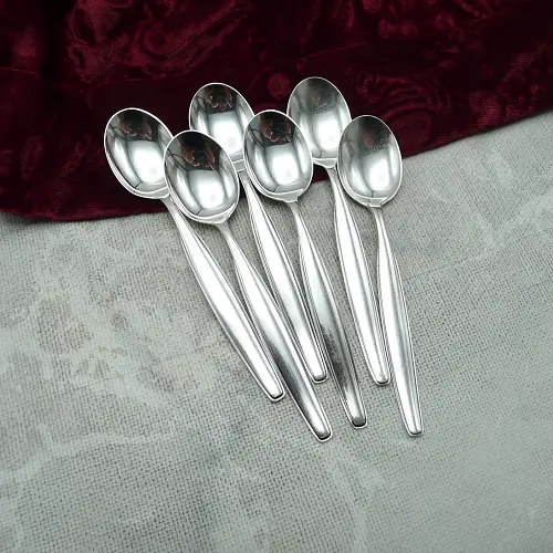 Robbe & Berking Mercedes 6 Teelöffel 90 versilbert