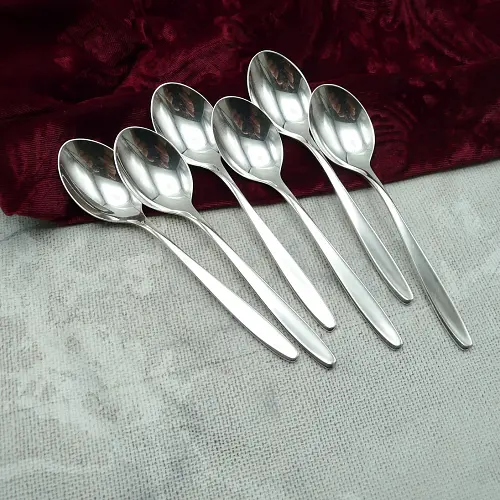 WMF Hamburg 6 Teelöffel 12,7cm 90 versilbert