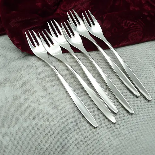 WMF Hamburg 6 Kuchengabeln 90 versilbert