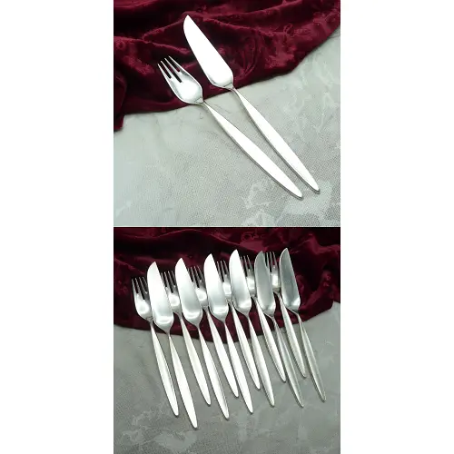 Bruckmann 766 Palace Fischbesteck 6 Personen 90 versilbert