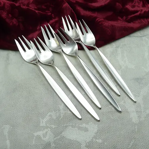 Bruckmann 766 Palace 6 Kuchengabeln 90 versilbert