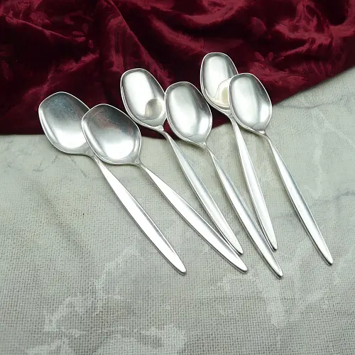 Bruckmann 766 Palace 6 Eislöffel 13,4cm 90 versilbert