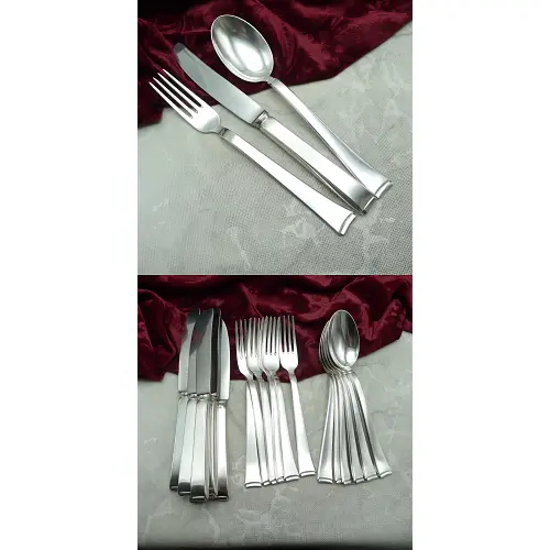 WMF 2500 Art Deco Tafelbesteck 6 Personen 90 versilbert