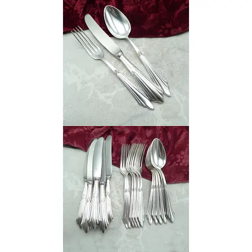 WMF 900 Fächer Tafelbesteck 6 Personen 90 versilbert