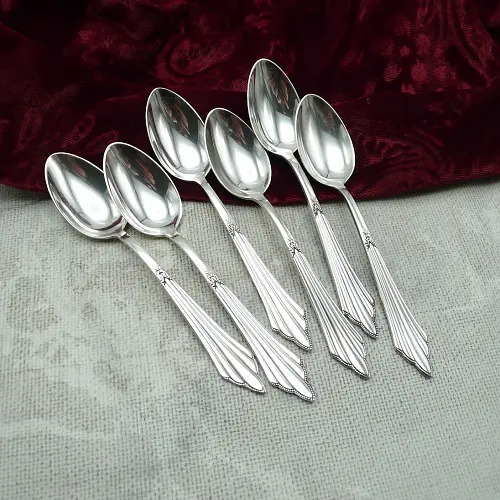 WMF 900 Fächer 6 Teelöffel 12,5cm 90 versilbert