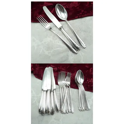 Bruckmann 690 Lieselotte Tafelbesteck 6 Personen 90 versilbert