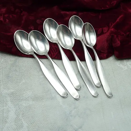 Wilkens Constanze 6 Kaffeelöffel 13,9cm 90 versilbert