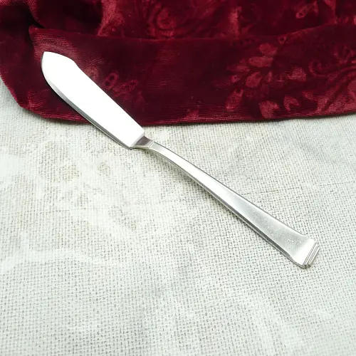 OKA 131 Art Deco Buttermesser 90 versilbert
