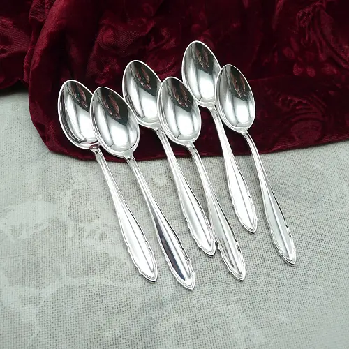 OKA 125 6 Kaffeelöffel 90 versilbert