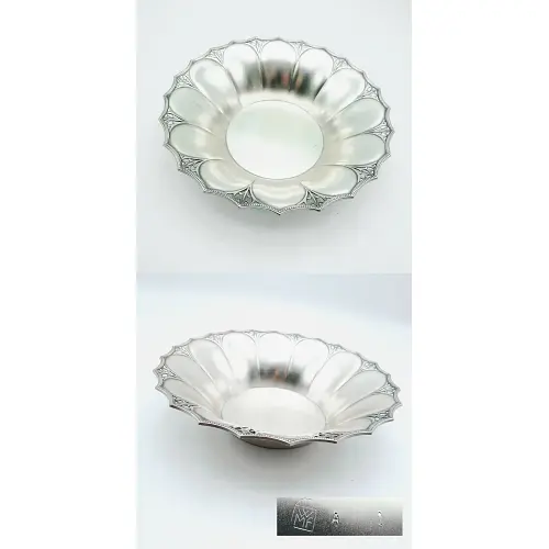 WMF 900 Fächer Körbchen durchbrochen groß 21cm versilbert