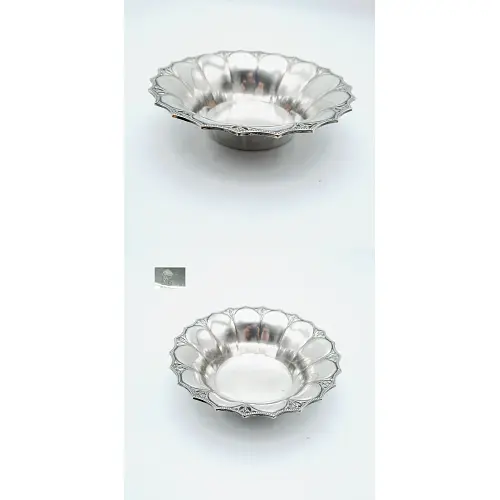 WMF 900 Fächer Körbchen durchbrochen 13cm versilbert