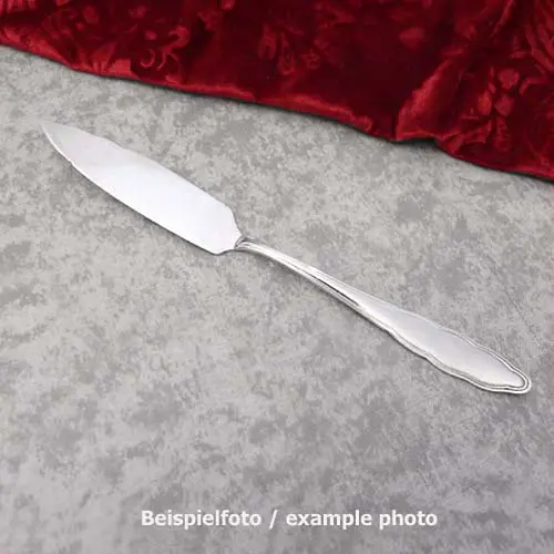 WMF 1500 Chippendale Fischmesser 21,4cm 90 versilbert