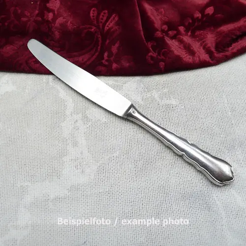 WMF 2100 Chippendale Dessertmesser 20,9cm WMF nicht rostend 90 versilbert WMF 2100 Chippendale Dessertmesser 20,9cm WMF nicht rostend 90 versilbert