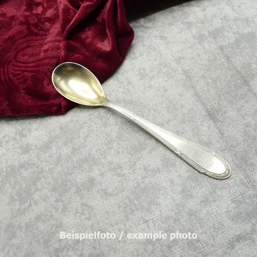 WMF 200 Kreuzband Eislöffel 13,2cm versilbert & vergoldet