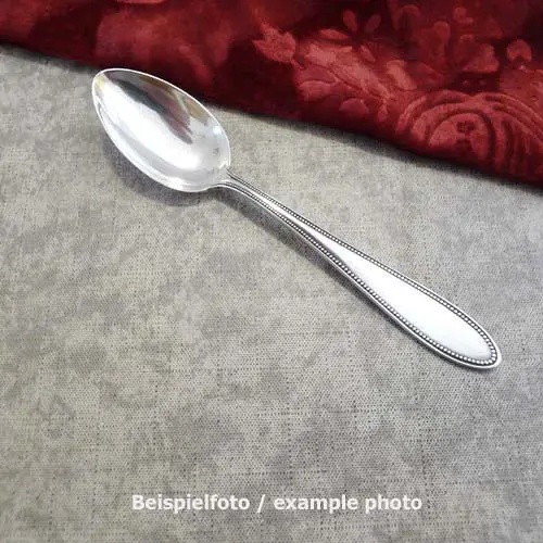 WMF 500 Perlrand Kaffeelöffel 13,5cm versilbert WMF 500 Perlrand Kaffeelöffel 13,5cm versilbert