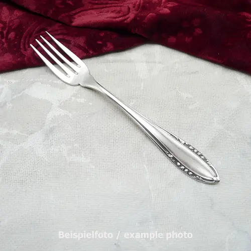 Wellner 391 Fischgabel 17,8cm 90 versilbert