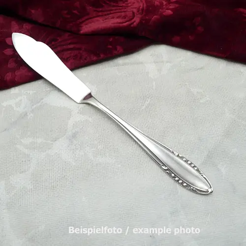 Wellner 391 Fischmesser 20,6cm 90 versilbert