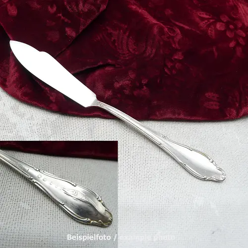 Wellner 398 Mozart Fischmesser mit Fisch 20,4cm 90 versilbert Wellner 398 Mozart Fischmesser mit Fisch 20,4cm 90 versilbert