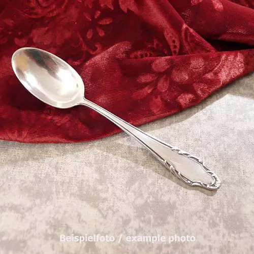 Wellner 500 Schubert Kaffeelöffel 14,2cm 90 versilbert